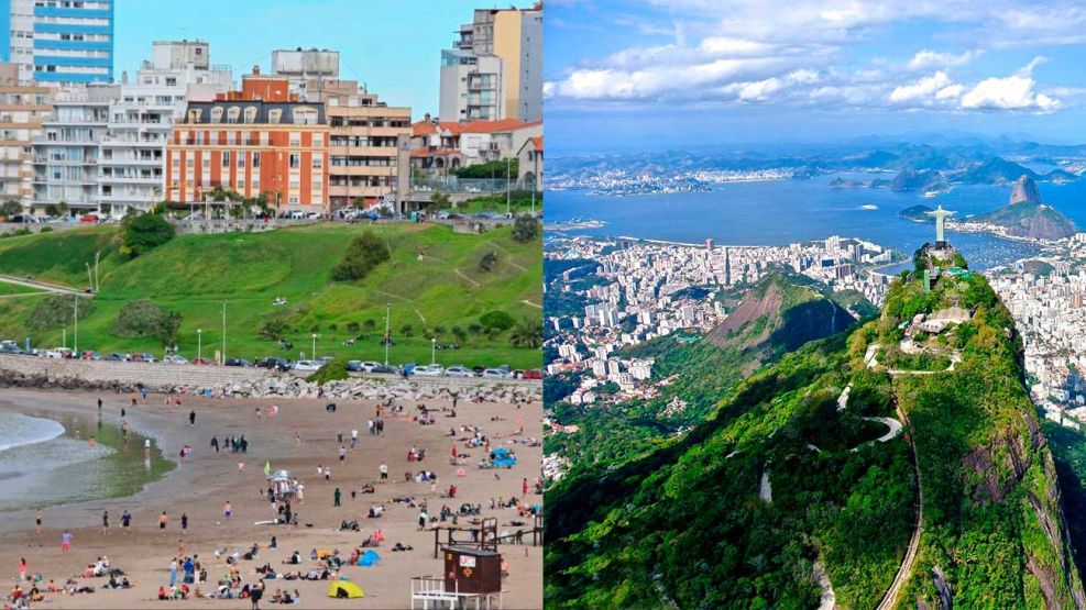 Mar del Plata y Río de Janeiro 31122025