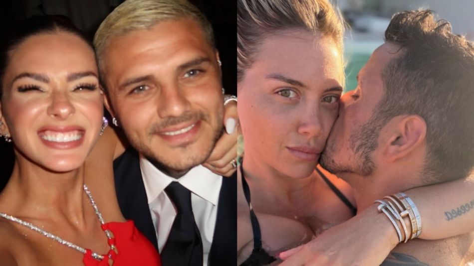 La China Suárez, Mauro Icardi, Wanda Nara y Martín Migueles