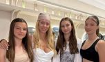 Nicole Neumann y sus hijas se lucieron con sus looks total white en cuatro estilos diferentes