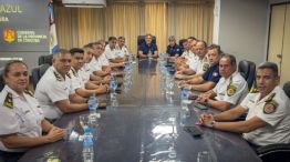 02-01-2025 Llaryora reunión cúpula Policía de Córdoba