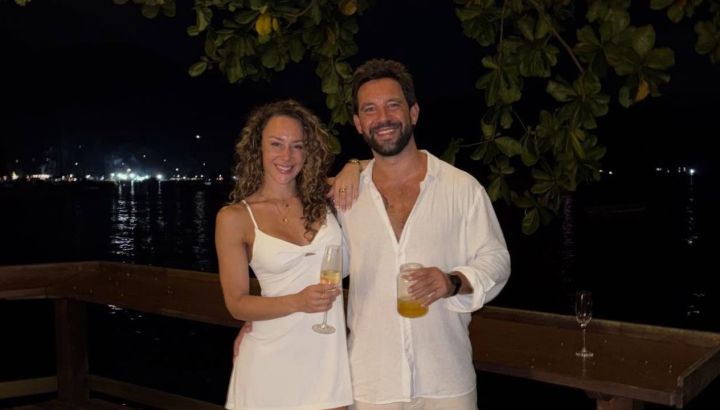 Cachete Sierra se fue de vacaciones a Brasil con su novia, Fiorella Giménez: paseos en barco, playa y un gran susto