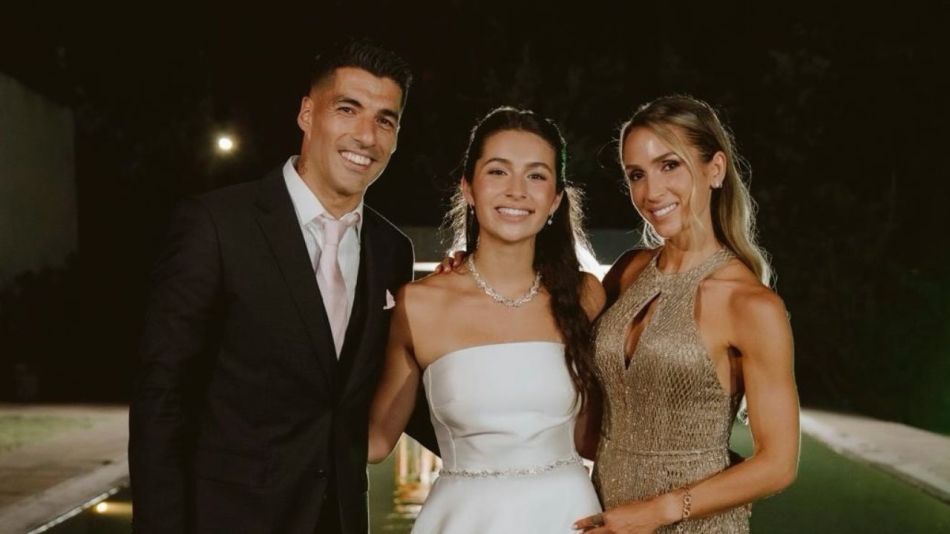 Sofía Balbi, Delfina y Luis Suárez