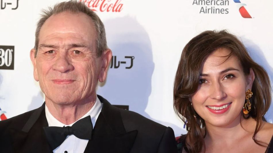 Tommy Lee Jones y su hija Victoria Jones