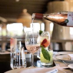 Punta del este a la mesa.