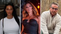 Oriana Sabatini, Catherine Fulop y Ricardo Montaner
