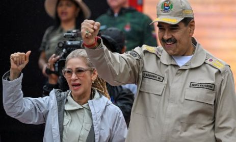 Nicolas Maduro fue capturado junto a su esposa Cilia Flores