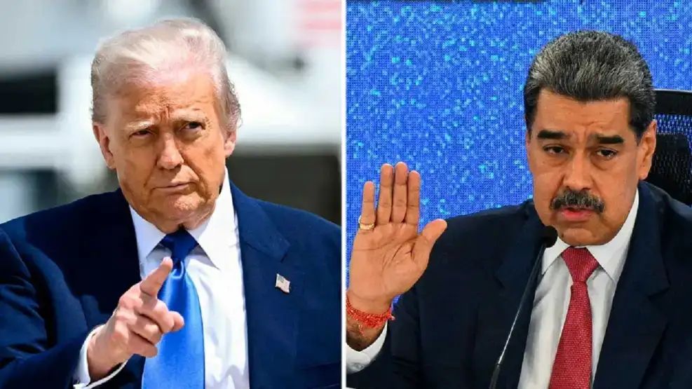 Donald Trump y Nicolás Maduro
