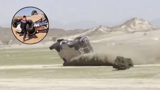 Un violento vuelco en el prólogo dejó el primer abandono: duro arranque del Dakar 2026