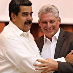 Maduro y Diaz Canel | Foto:CEDOC