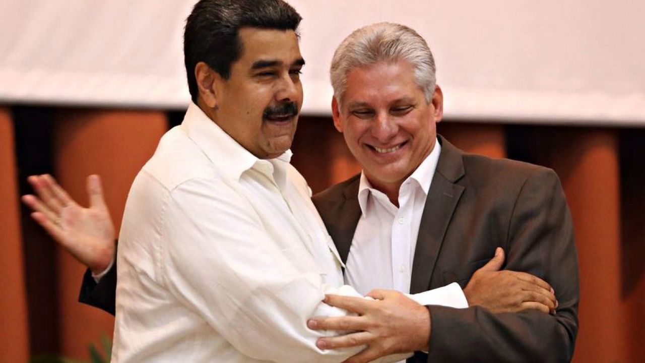 Maduro y Diaz Canel | Foto:CEDOC