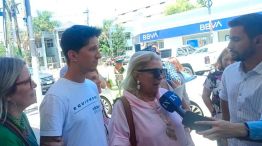 Elisa Carrió y Matías Yofe en tribunales 05012026