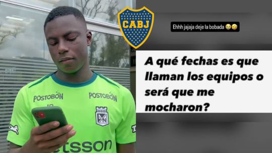 “A qué fecha llaman los equipos”: el palo de Marino Hinestroza a Boca tras demorarse las negociaciones