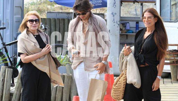 Zulema Yoma, Zulemita Menem y su hijo, Luca Bertoldi se fueron de vacaciones a Uruguay: fotos exclusivas