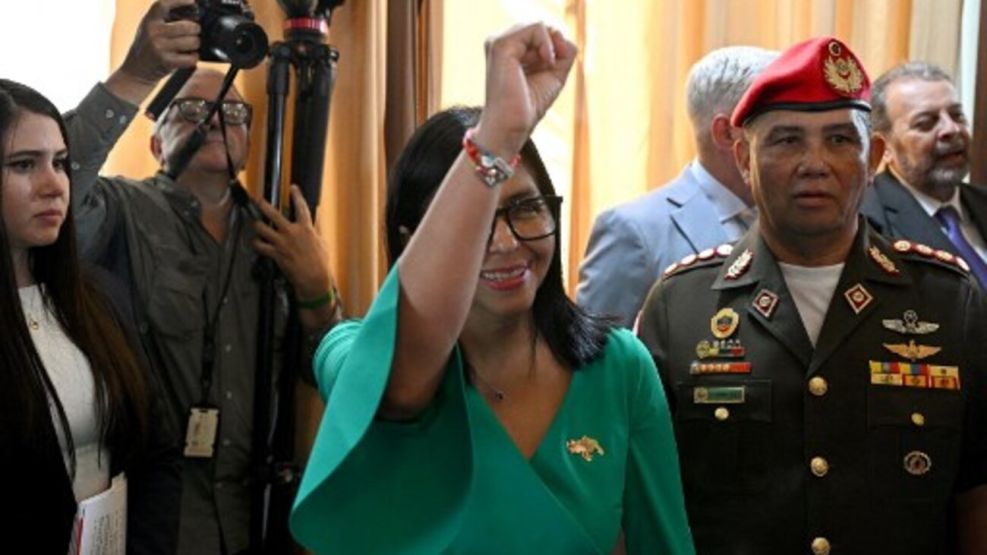 Delcy Rodríguez asumió como presidenta encargada de Venezuela