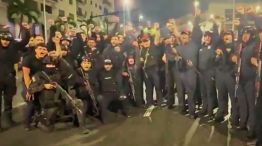 Diosdado Cabello salió a patrullar Caracas junto a hombres armados tras tiroteos en las cercanías del Palacio de Miraflores