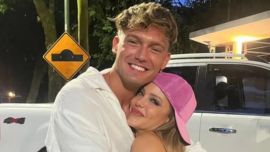 Tras la polémica, filtraron fotos de Ian Lucas y Evangelina Anderson a los besos