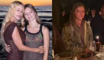 Nicole Neumann y su hija Allegra Cubero