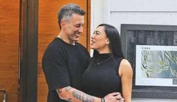 Patricio Albacete y Pamela Pombo