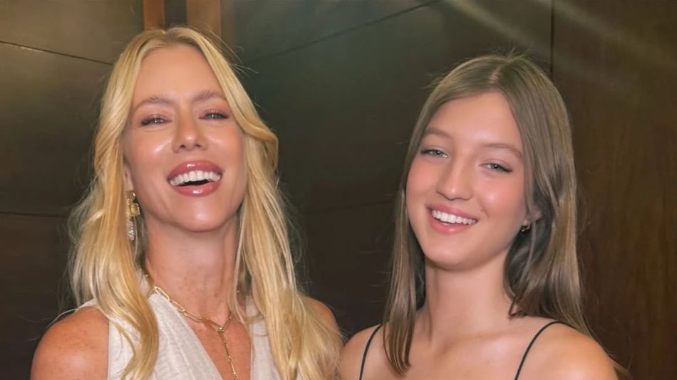 Nicole Neumann y Allegra Cubero