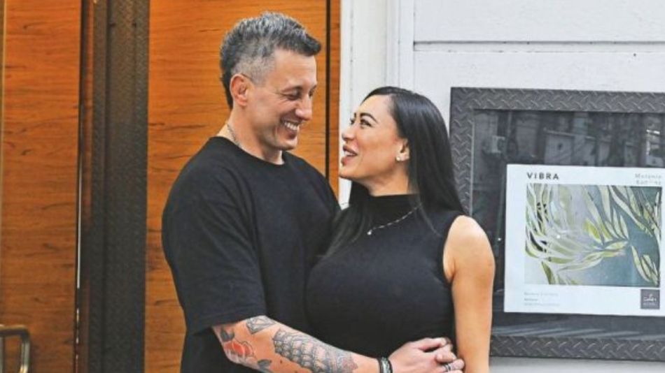 Patricio Albacete y Pamela Pombo