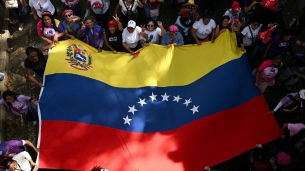 La bandera de Venezuela