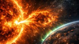 La mayor tormenta de radiación solar desde 2003 sacude el campo magnético terrestre
