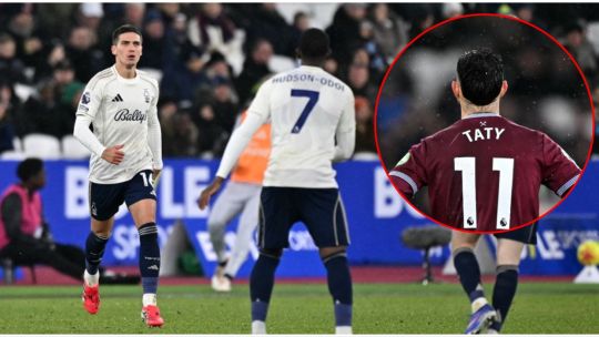 Nico Domínguez amargó el debut de Taty Castellanos: anotó un gol y envió al West Ham a zona de descenso