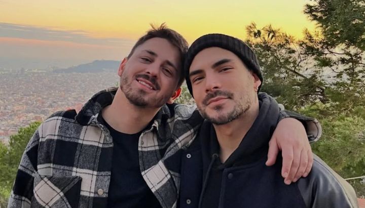 Pampito celebró 6 años de amor con su novio, Facu Estévez: el álbum de fotos inéditas