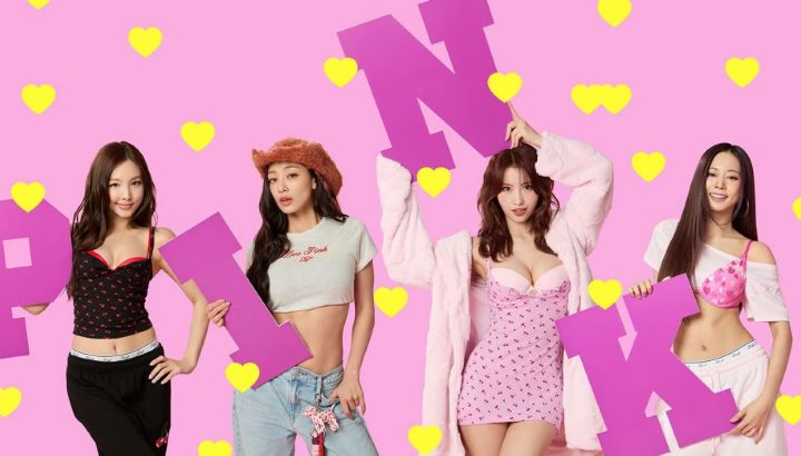 El grupo de K-Pop TWICE protagoniza la nueva campaña Pink de Victoria's Secret