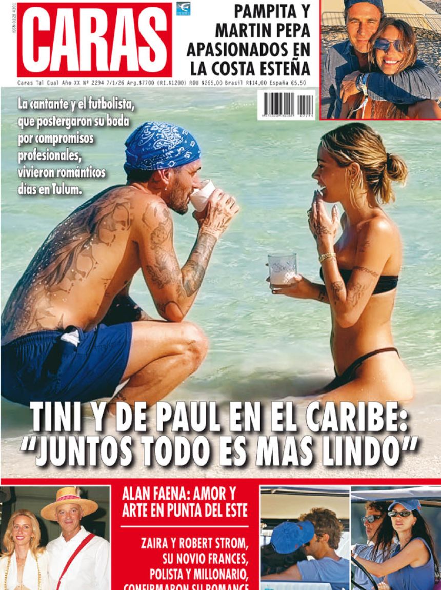 Tini y De Paul:"Juntos todo es más lindo"