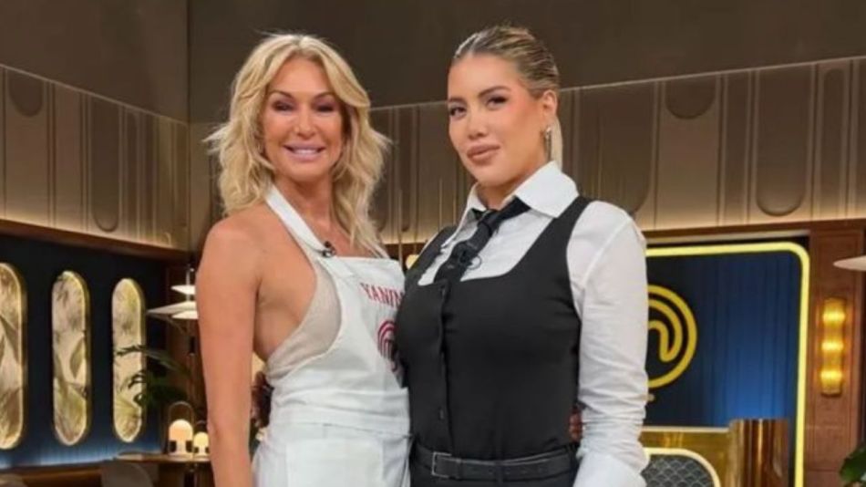 Yanina Latorre y Wanda Nara