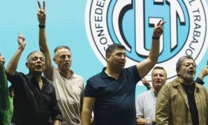 La cúpula de la CGT, Cristian Jerónimo, Jorge Sola y Jorge Arguello