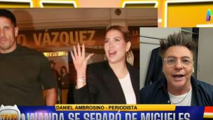 Martín Migueles y Wanda Nara