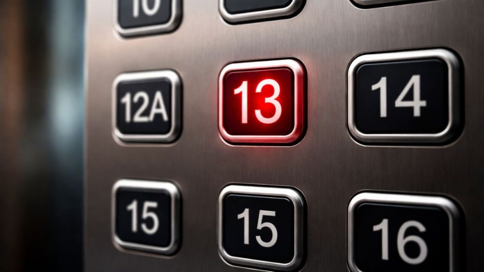 Por qué muchos edificios modernos omiten el piso 13.