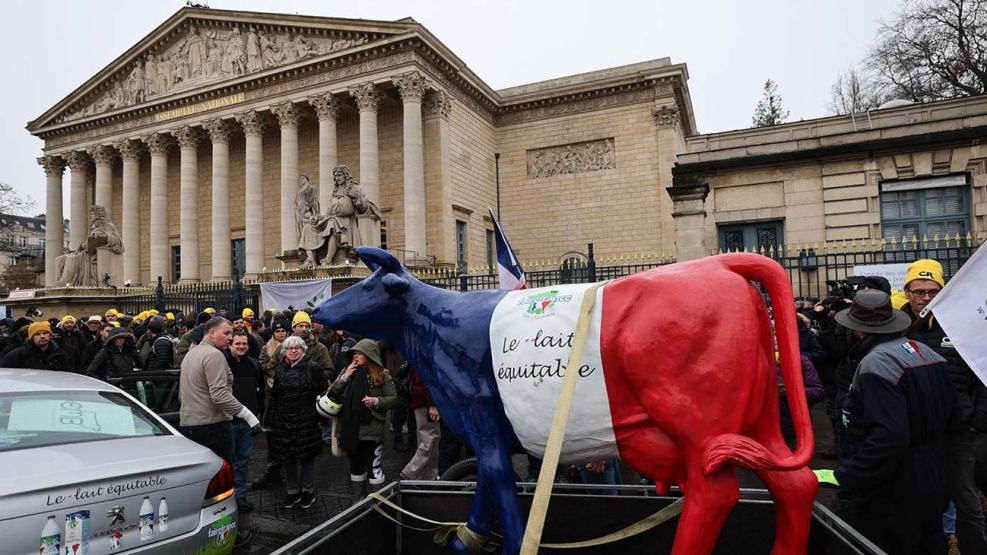 Protesta Agrícola en Francia 08012026