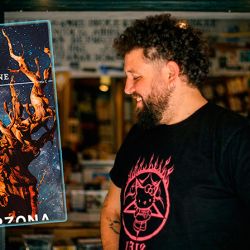 Munir Hachemi combina en su escritura una hondura teórica con una imaginación desbordante. | Foto:Cedoc