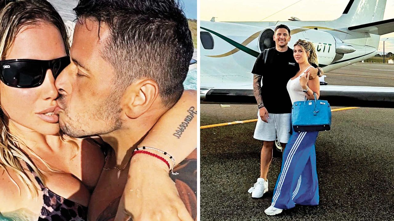 Wanda Nara subió al ring mediático a Martín Migueles, un personaje altanero, pendenciero y con un pasado no muy claro. | Foto:Cedoc