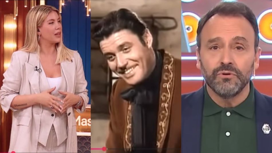 Wanda Nara, El Zorro y Adrián Pallares