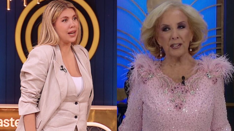 Wanda Nara y Mirtha Legrand