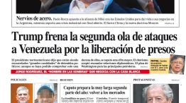 La tapa del Diario PERFIL de este sábado 10 de enero de 2026. 