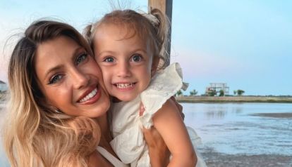 Cande Ruggeri y su hija Vita