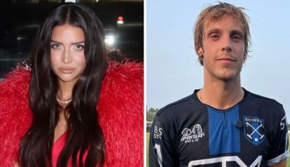 Zaira Nara y Robert Strom