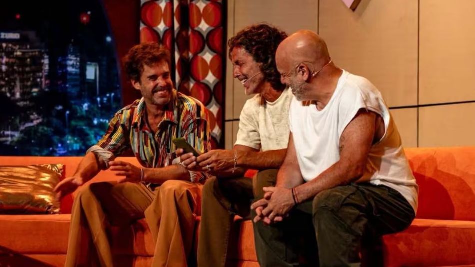 Nicolás Cabré, Mariano Martínez y El Bicho Gómez