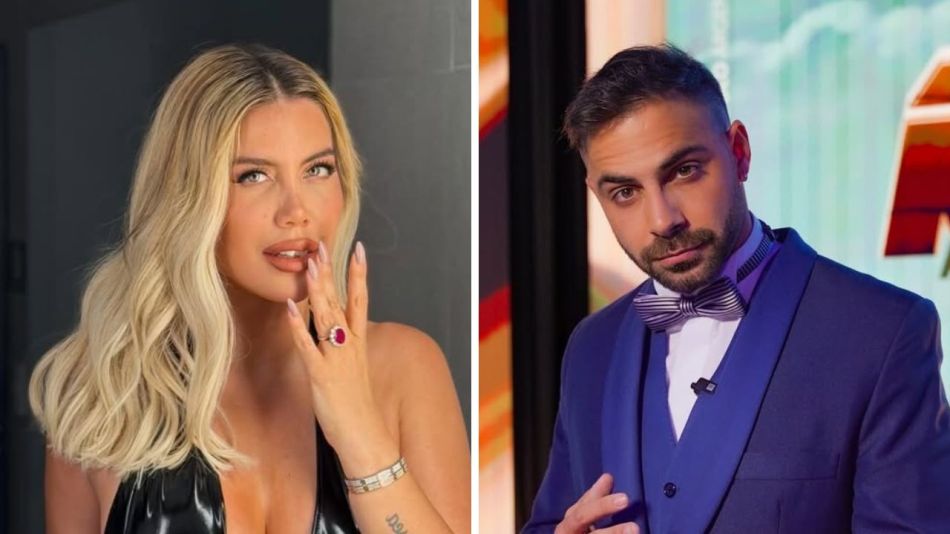 Wanda Nara y Grego Rossello