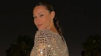 El look joya de Pampita que marca tendencia: brillo nocturno y glamour absoluto