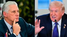 Miguel Diaz Canel y Donald Trump 11012026