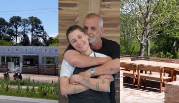 Christian Petersen y Sofía Zelaschi