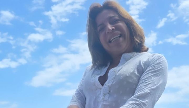 El emotivo video de Tati, el hijo de Lizy Tagliani y Sebastián Nebot, conociendo el mar: "De las cosas más bellas que tiene la vida"