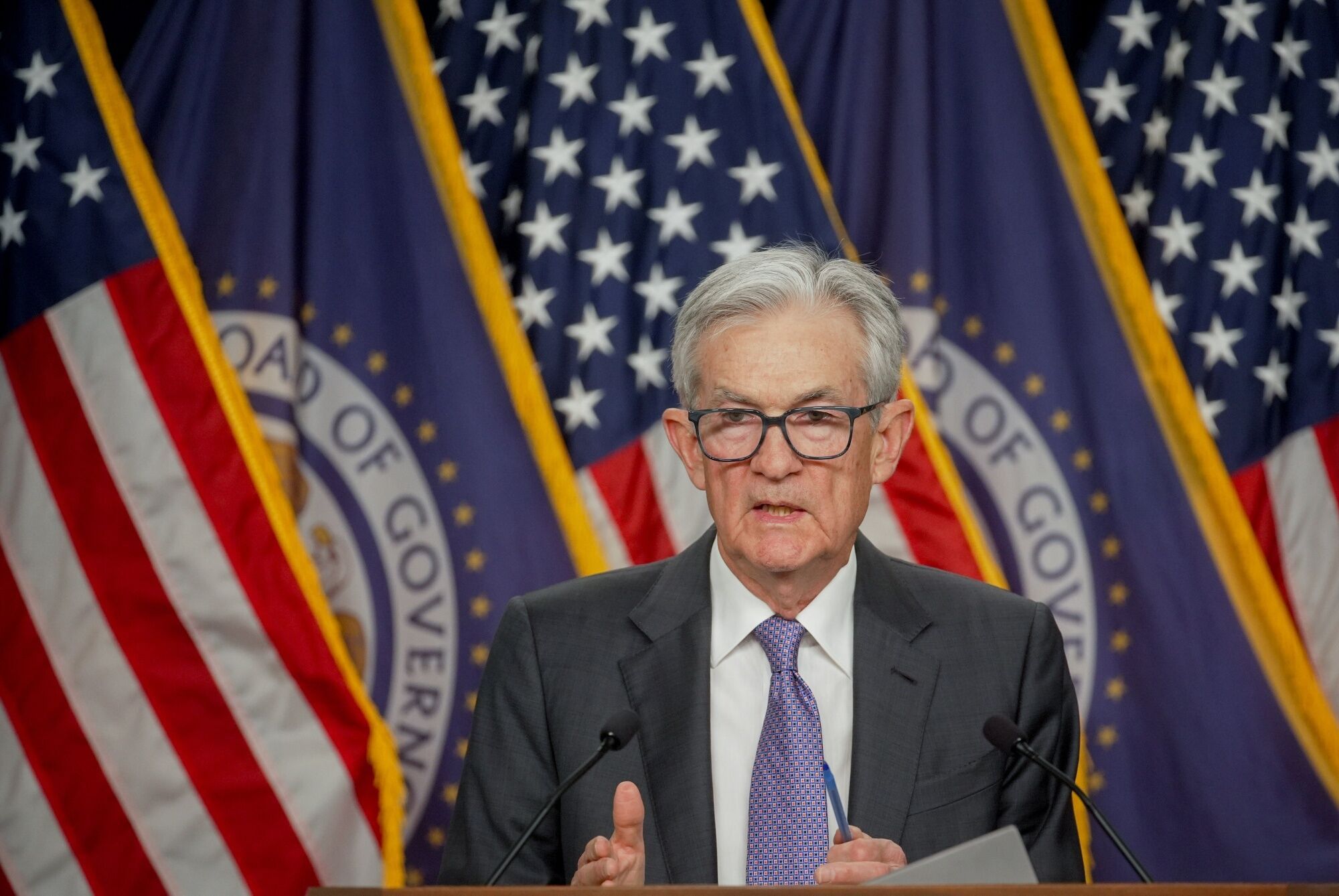 Fed Chair Powell Holds News Conference Following FOMC Rate Decision