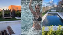 Paula Varela mostró su nueva piscina